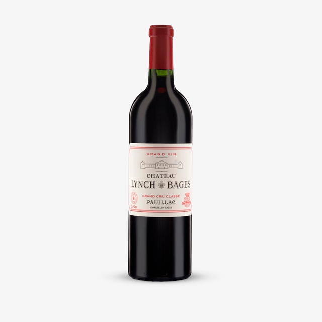 wine bottle from chateau lynch bages