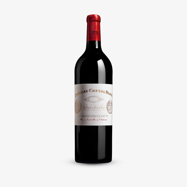 wine bottle from chateau cheval blanc