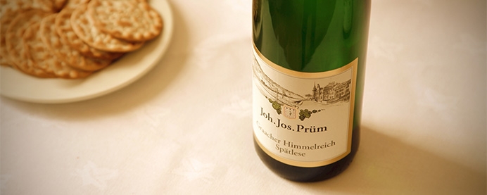 JJ Prum Riesling wine