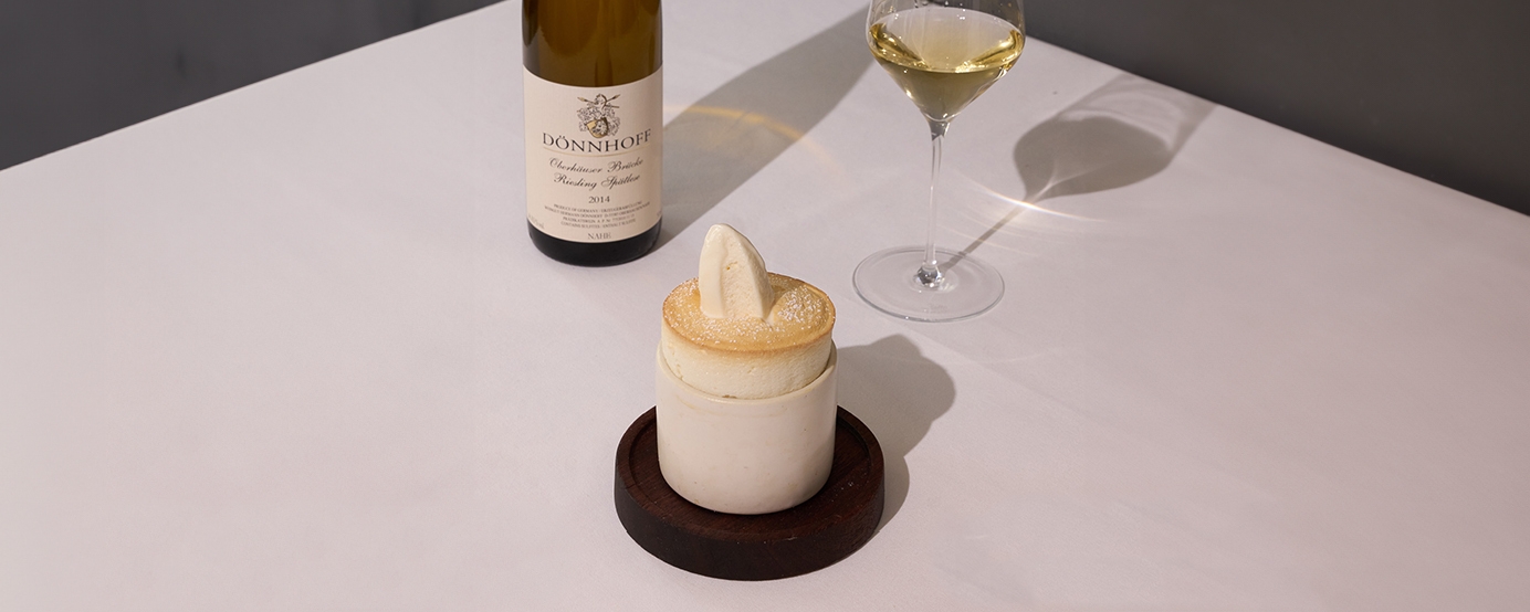 Dessert on a table