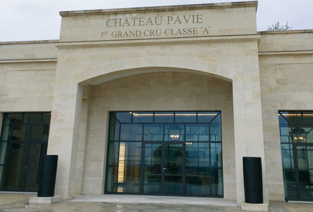 Facade of building