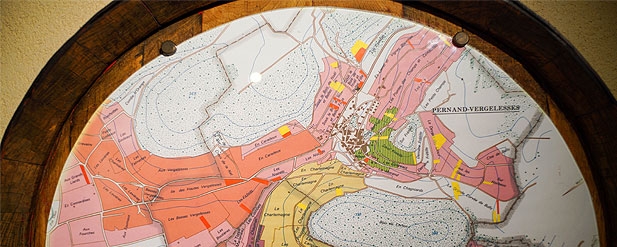 top of a globe