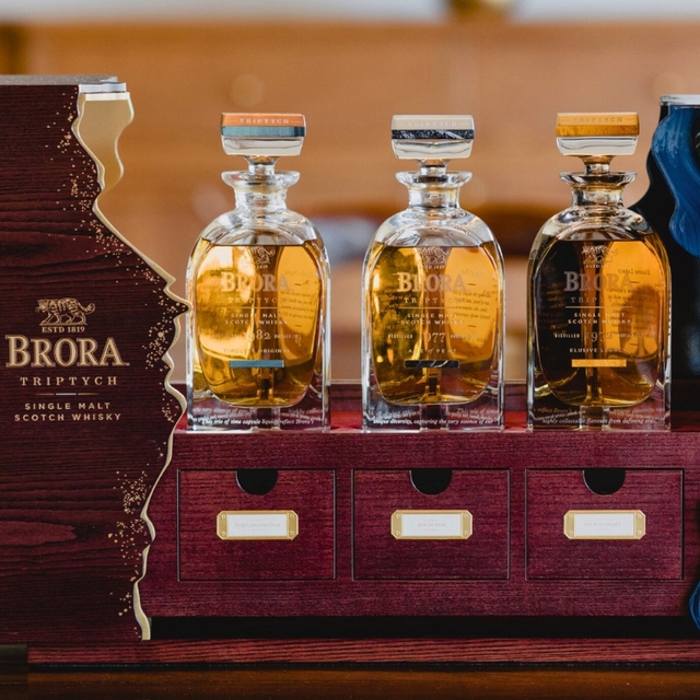 whisky bottles